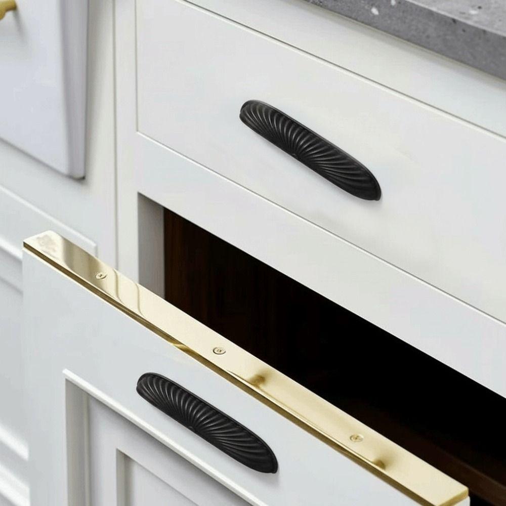 Maniglie per Porte a Forma di Conchiglia in Lega di Zinco Tiranti per Armadi Maniglie per Mobili in Stile Francese Armadietto