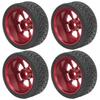 RC Wheel Tires Hub Spare Parts Accessories Fit for Wltoys 144001 1/14 Remote Control Car