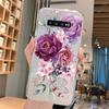 For Samsung Galaxy S9 Plus S9 S10 4G S10e S10 A10 A11 M11 A20 A30 M10A A20e A40 A21S Flowers Plants Clear Daisy Silicone Cover