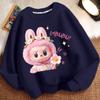 Loose Round-neck Hoodies for Children, Fashionable Long-sleeved and Cute Round-neck Hoodies for Boys and Girls In Spring, Autumn and Winter