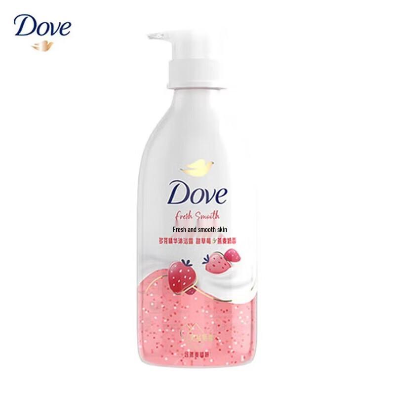 

Dove Essence Shower Gel with Sweet Strawberry & Oat Milk