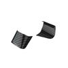 Carbon Fiber Steering Wheel Sheet Cover Trim 2PCS For Ford Escape Kuga 2013-2016