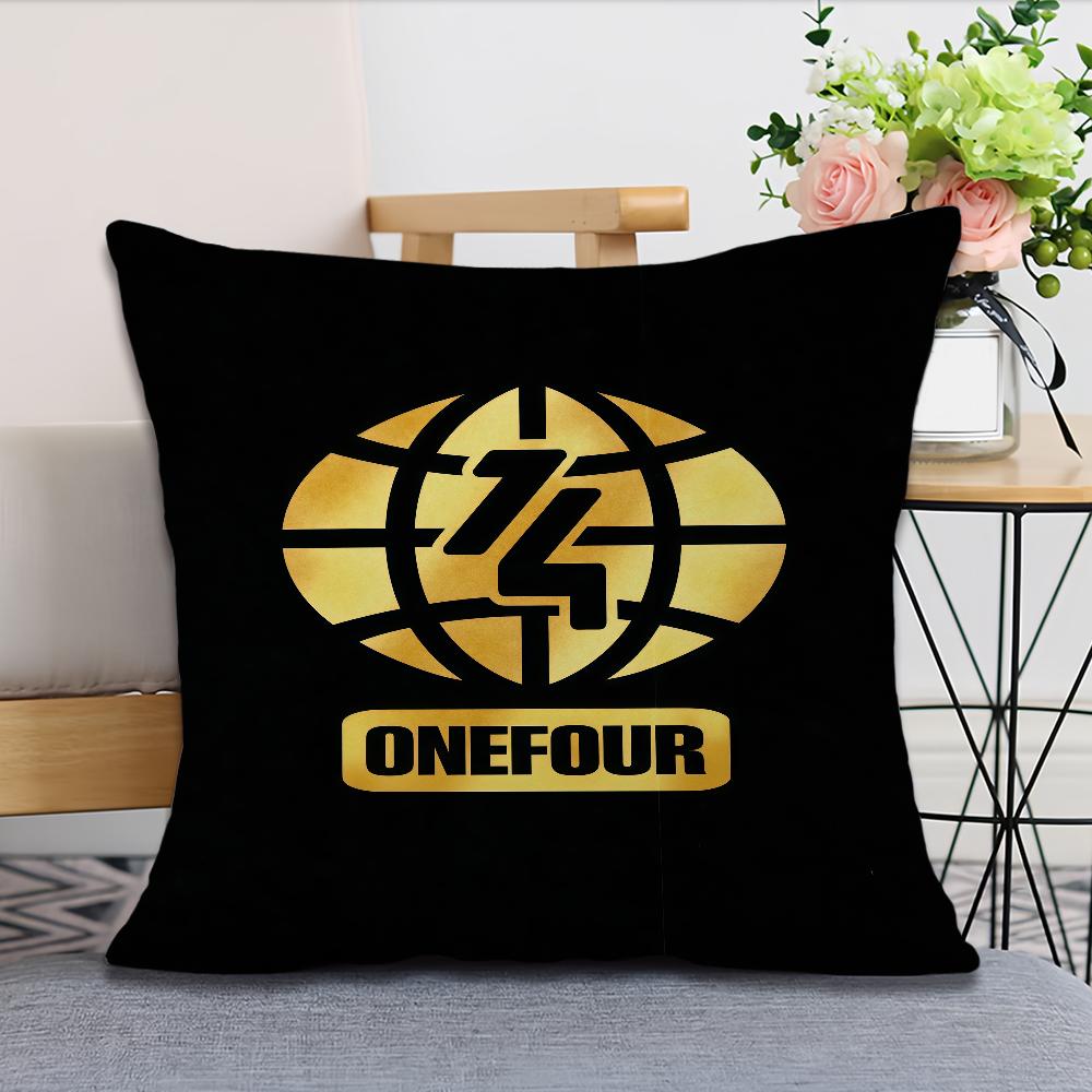 Onefour Hip Hop Rapper cushion cover Pillow Case Square Cushion Room Bedroom Headboard Sofa Living Backrest Nap Time