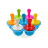 Silicone World 9/7 Holes Popsicle Silicone Molds DIY Ice Cream Pops Mold Ice Tray Children Fruit Shake Complementary Food Box