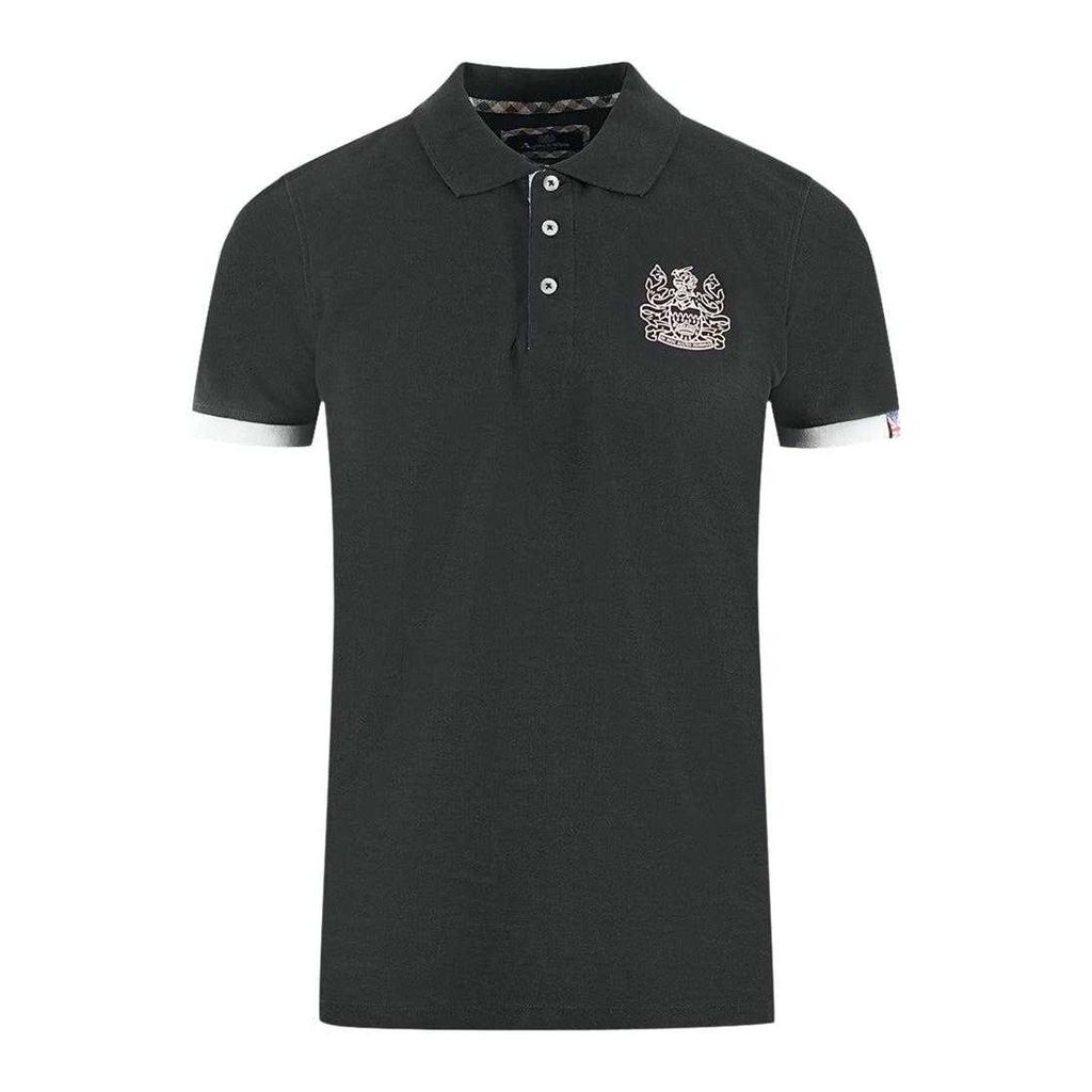 Aquascutum Unisex Adult Branded Collar Polo Shirt