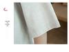 Men's Chinese Style Linen Hanfu Cardigan - Loose Fit, Plus Size, Casual Three-Quarter Sleeve Shirt