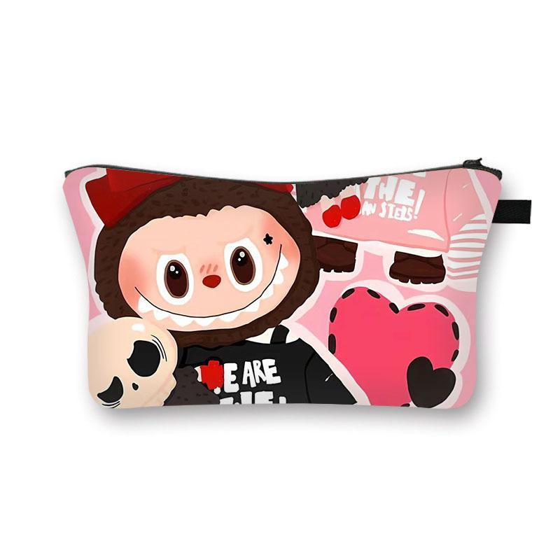 Cosmetic Bag for Girls, Large Capacity, Cute Storage, Toilet Bag, Portable Clutch Bag.