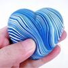 Toys Soft Rubber Squeeze Stress Relief Slow Rebound Stress Relieving Toy Silicone Heart Shape Sensory Toy Office Use