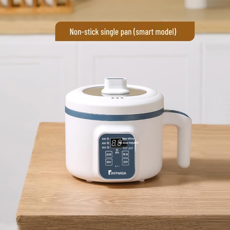 Marmite électrique multifonctionnelle antiadhésive européenne, britannique et américaine & Mini poêle à frire