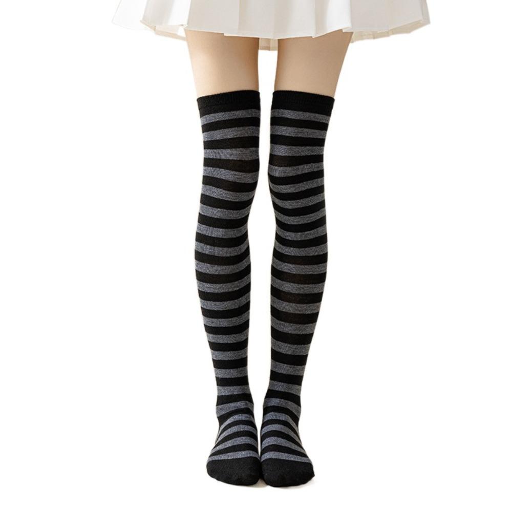 Japanese Style Over Knee Socks Absorb Sweat Knee Thigh High Socks  Festival Supplies