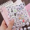 Waterproof Panda Bubble Sticker Goo Card Stickers  Skateboards Luggage Suitcases Decor