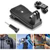 Backpack Strap Clip 360 Degree Rotation Hat Belt Clamp Mount For Gopro Hero 12 11 10 9 8 Action Camera Accessories