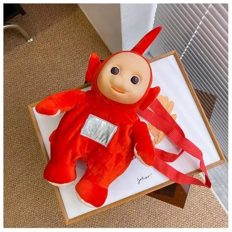 Anime The-Teletubbies Cosplay Backpack Cartoon Storage Bgas Portable Large Capacity Kawaii Shoulder Bag Schoolbag Birthday Gift 1