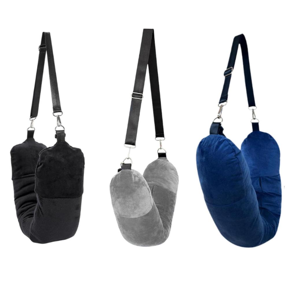 Travel Neck Pillow Case Cover Rest Cushion Adjustable Packable Efficient Storage Storage Bag for Travel Essentials Extra Luggage