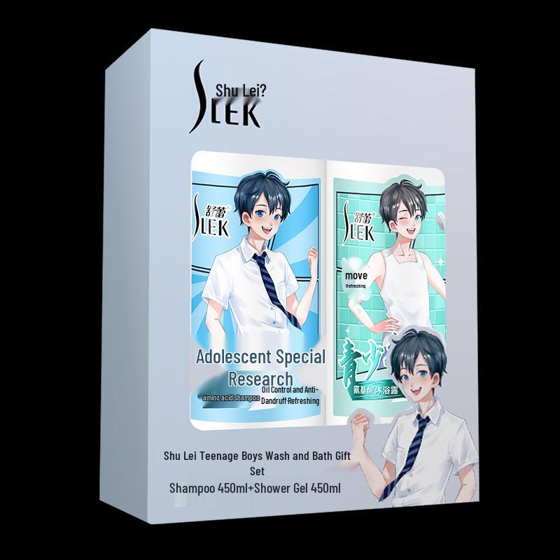 Sulei Teen Boys Shampoo & Body Wash Gift Set