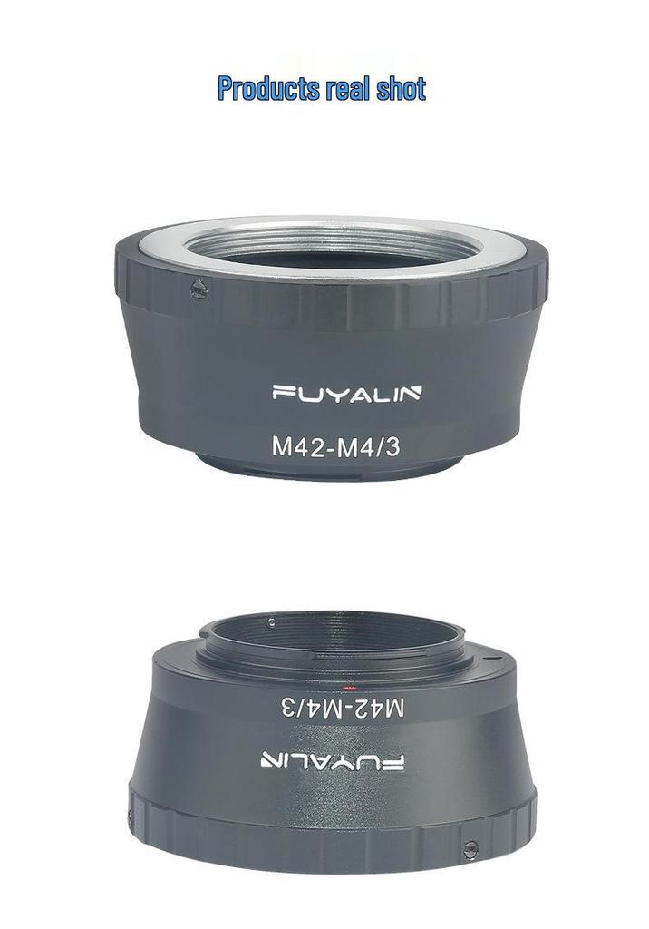 M42 to M4/3 Adapter Ring for Tokuma Lens - Compatible with M4/3 Mirrorless Cameras (No Top)