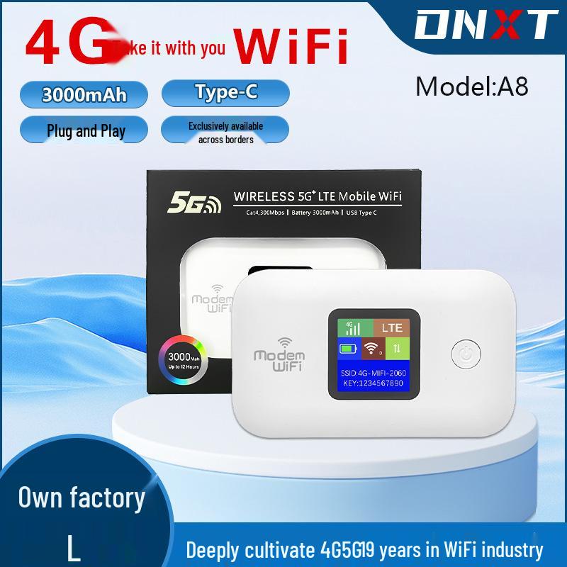 4G Pocket MIFI Router for Eurasia, Africa, Middle East, and Americas - Portable WiFi Router