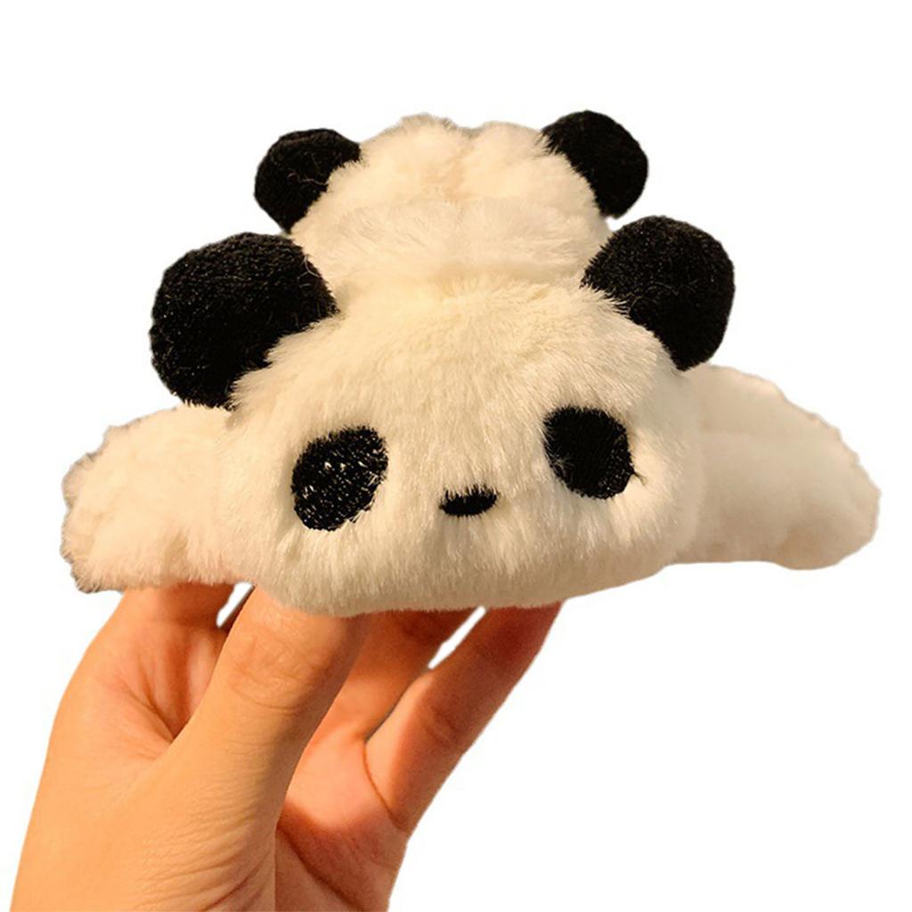 Cute 3D Animal Hairclips Soft Hair Claw for Girls Women Perfect for Parties and Dates