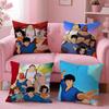 Anime J-Jackie Chan AdventuresS Cushion Cover Comfortable Reversible Pillow Cover Ideal for Car Sofa Bedroom & Beyond