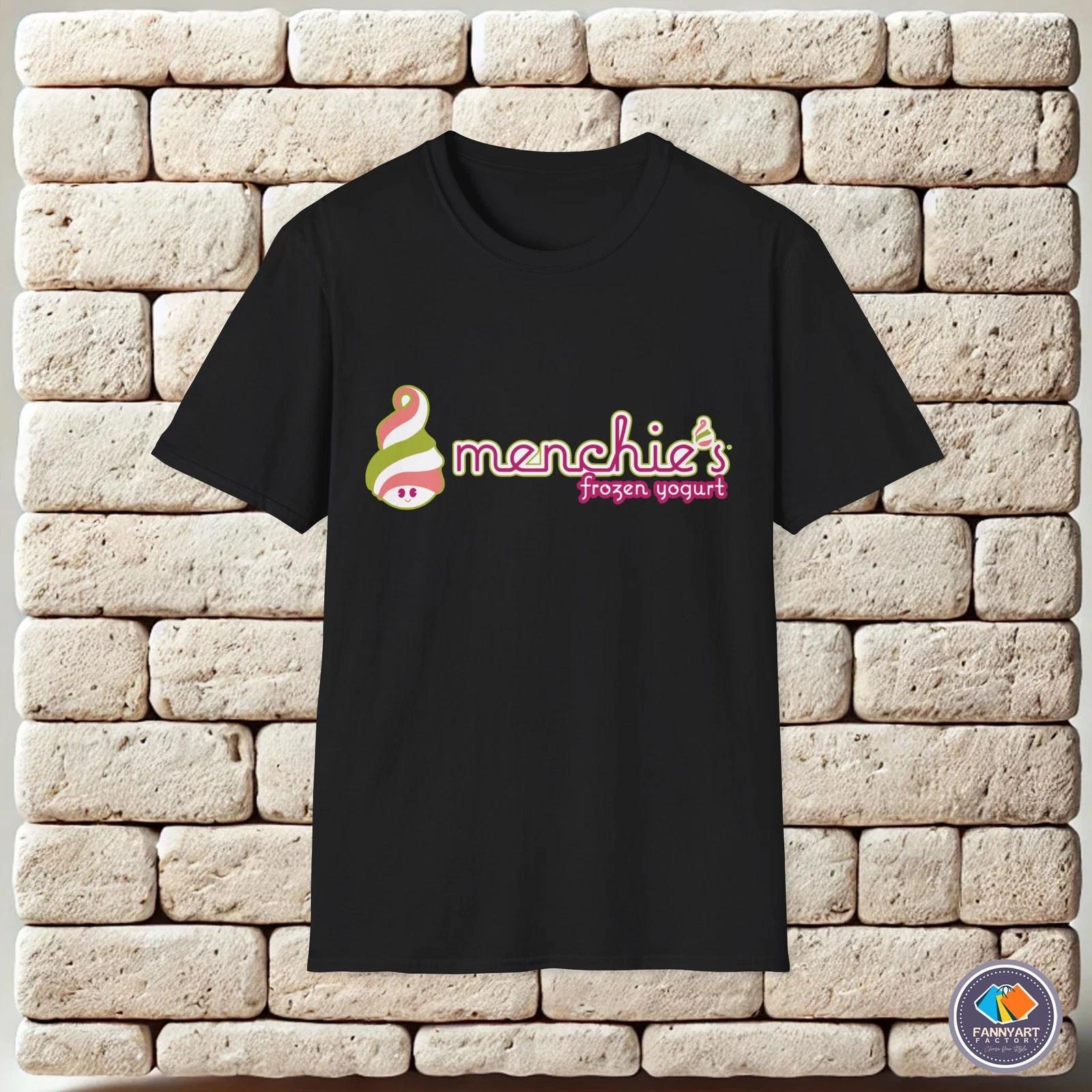 Menchie s Frozen Yogurt Logo Unisex T-Shirt S