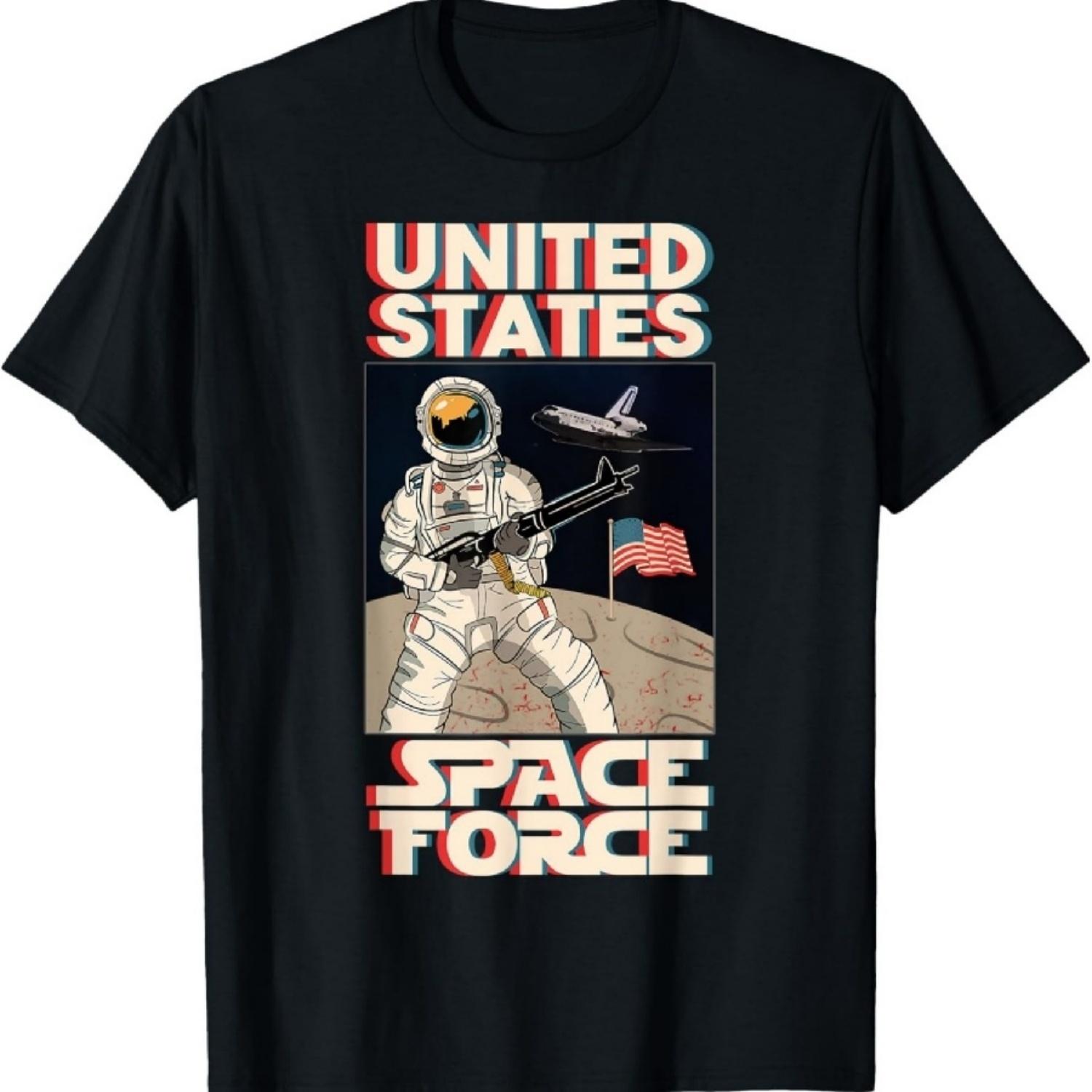 

Badass Space Force T-Shirt! T-Shirt XXXXXL чорний
