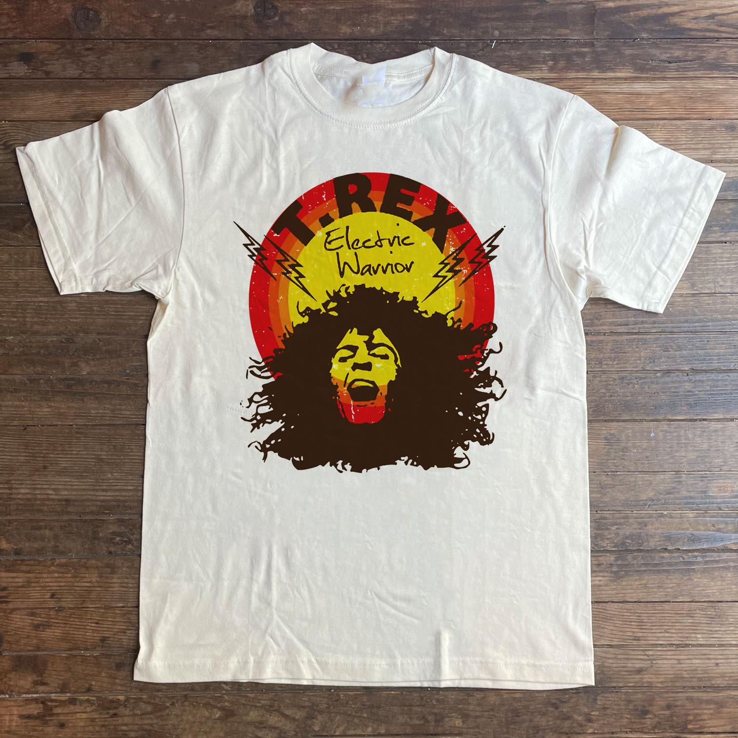T Rex Band Electric Warrior Album Gift For Fan S to 5XL T-shirt S