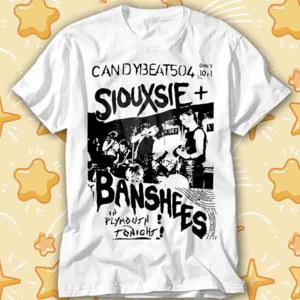 Siouxsie and the Banshees Candy Beat Meme Live Concert Poster T-Shirt 578