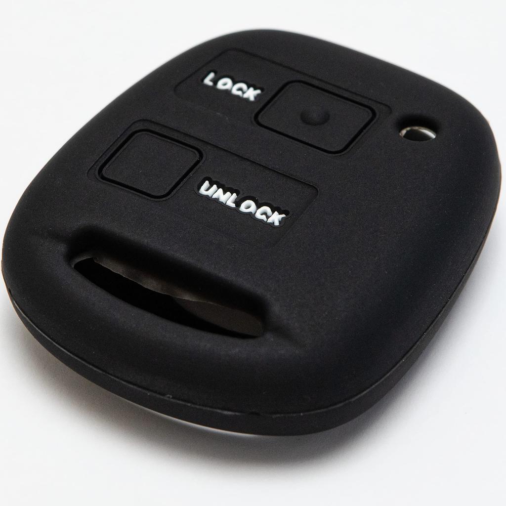 [MALAKO] Toyota Daihatsu Keyless Key Silicone Cover 2 Buttons Vitz Estima Corolla Passo Auris