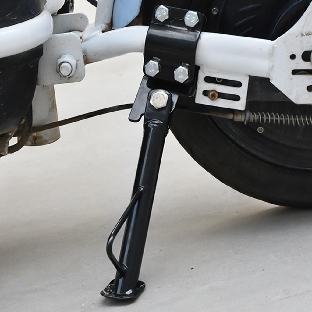 14-24cm Motocyklowa podpórka boczna Uniwersalna modyfikacja Podpórka boczna dla większości skuterów Motocykli Zamienna podpórka boczna