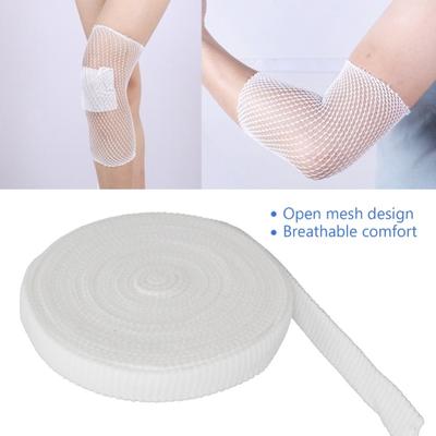 Elastic Bandage Net Dressing Breathable Tubular Gauze Stretch Bandage Dressing Wrap For Elbow Wound Restraint