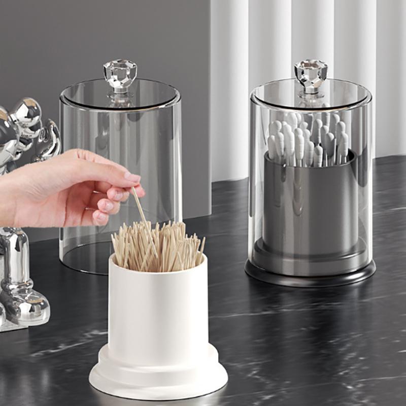 Přenosný držák párátek Kapesní dávkovač párátek Úložný kbelík Pokoj Pohodlný box na párátka Pokoj Obývací Domov