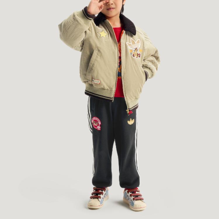 adidas Originals X Disney Baumwolljacke FW25 Toy Story Bequem Warm Revers Lässig Langarm Kinder Kinderjacken KS3169