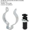A/C Filter Drier Clamp, Aluminum Alloy Universal AC Filter Dryer Clip 74mm/2.91In Inner Diameter Adjustable A/C Dryer Clamp for Car Air Conditioner