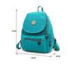 Mini Backpack Waterproof Women Purse Nylon Shoulder Rucksack Small Travel Bag