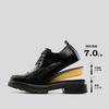 Mens Black Brogue Derby Shoes CasualStyle Oxford Office Wedding Daily Wear