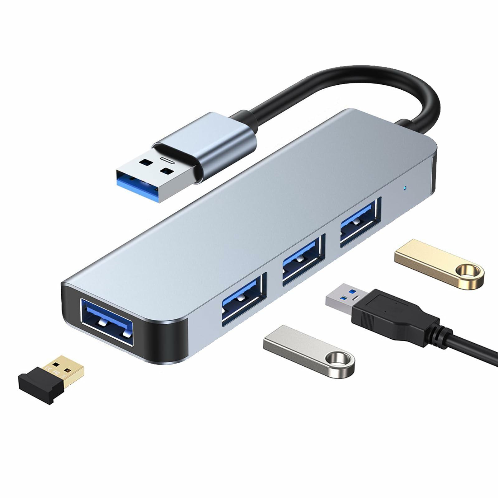 

2013U 4-in-1 USB 3.0 Hub 1x USB 3.0+3x USB 2.0 Docking Station 4-port Expansion Adapter As Shown A