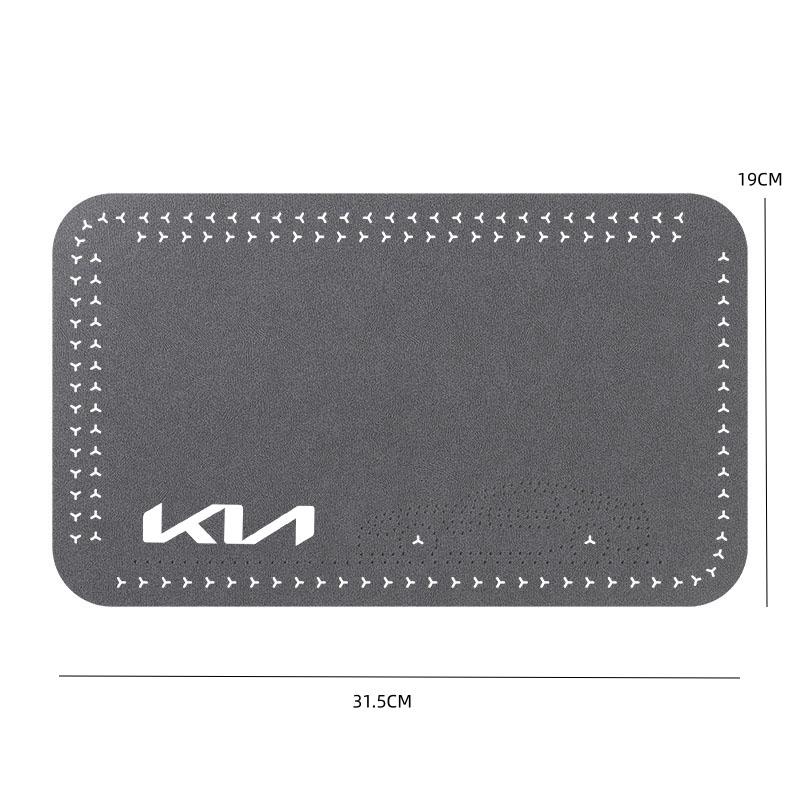 Center Console Armrest Cover Pad Auto Universal Decor Box Protector Soft Waterproof For Kia Rio 3 4 K2 K3 X-Line Car Accessories CF5
