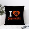 Hot JJaegermeisterS Cushion Cover Pillow Cover Decor Pillowcase Printed Cushion Case for Couch