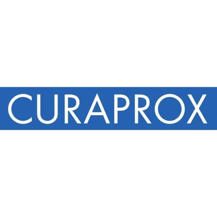 Brosse à dents électrique - curaprox - black is white - 2 têtes - filaments de carbone - noir