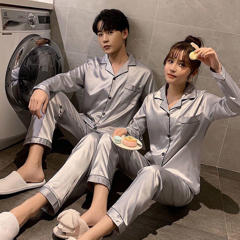 Fabrik Paar Pyjama Damen Sommer Dünne Eis Seide Sommer Kurzarm Shorts Hauskleidung Herren Anzug Atmungsaktive Eis Seide