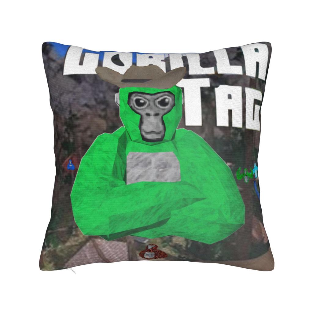 Decorative Pillowcase G-Gorilla Tags Games Accessories Living Room Pillow Case Cover Square Multi Size