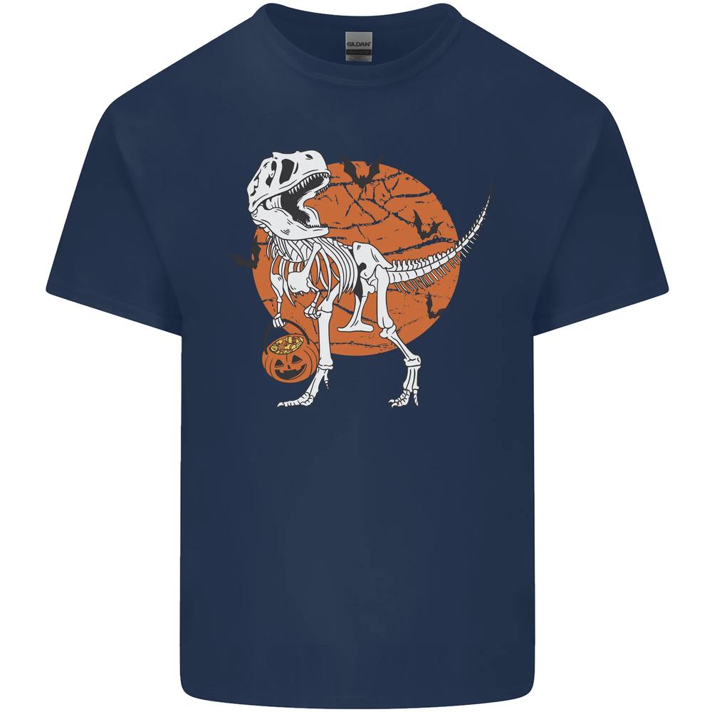 Dinosaur Halloween TRex Unisexs Cotton TShirt Tee Top