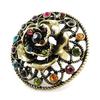 Les Trésors De Lily [J2043] - Multicolored Gold 'Sissi' Designer Ring