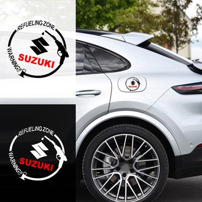 Adesivi Decalcomanie Accessori in Vinile Riflettente per Tappo Serbatoio Carburante per Jimny GW250 Samurai Vitara Swift Baleno SX4 Ignis Alto Splash Swace
