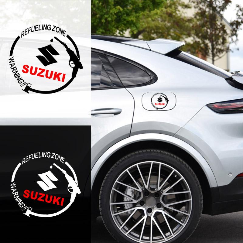 Car Badge Vinyl Reflective Fuel Tank Cap Stickers Decal Accessories For Suzuki Jimny GW250 Samurai Vitara Swift Baleno SX4 Ignis Alto Splash Swace