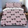 Cartoon Character Hearts Bedding Duvet Cover Sets Duvet Covers Pillowcases Gifts (1 * Duvet Cover 2 * Pillowcases, Without Duvet Insert)