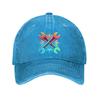 Colorful Tech Mechanic Wrench Graphic Baseball Cap Adjustable Cotton Casual Hat for Men Women