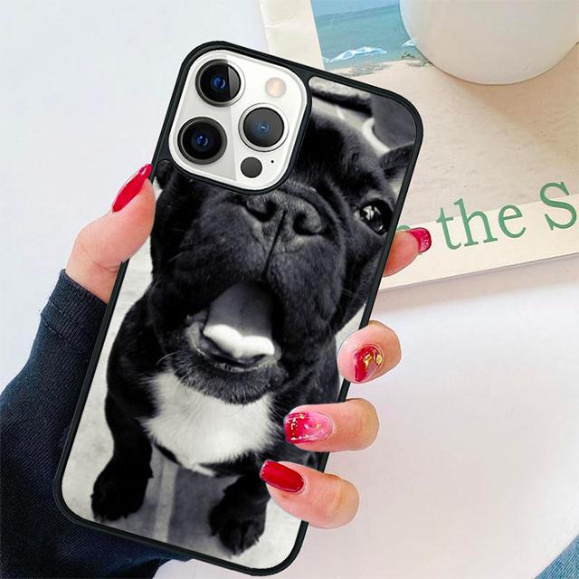 Whimsical French Bulldog Dogs Puppy Phone Case Cover For iPhone 17 Air 15 16 Pro Max 14 13 12 11 Pro Max Plus