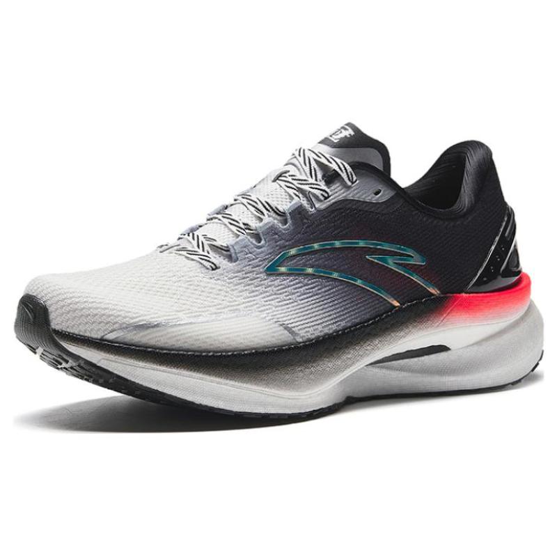 Anta Champion 2nd Gen Pro Cushioning Anti-Slip And Wear-Resistant Low-Top Running Shoes Men's Black White Gray Sneakers 112335580S-4