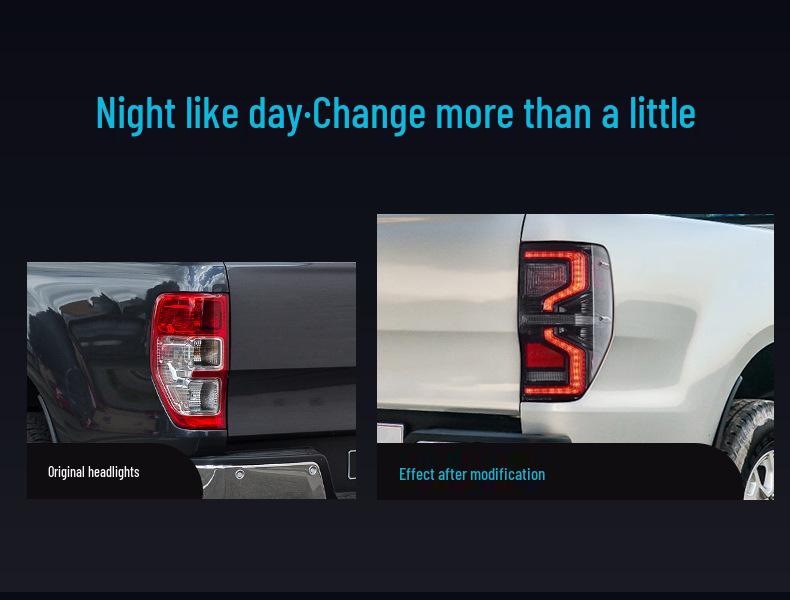 LED Dynamic Turn Signal Tail Light for 2012-2018 Ford Everest Ranger T6